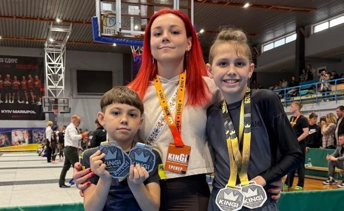 Юні джиу-джитсери вибороли III командне місце на чемпіонаті в Києві